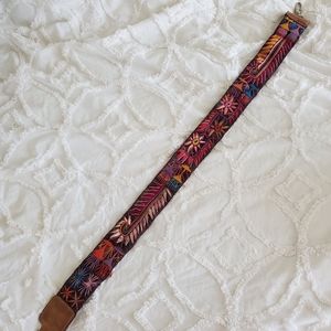 Vintage crossbody huipil strap